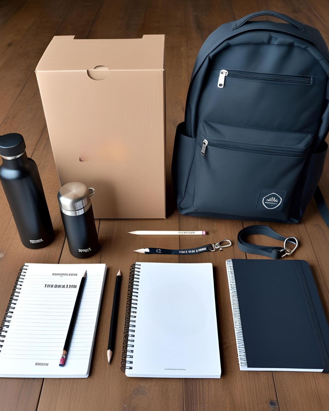 I need an image showing the purchasing manager of a prestigious company worried, stressed by the merchandise ordered at the last minute. (1080 x 1350 px) (4)